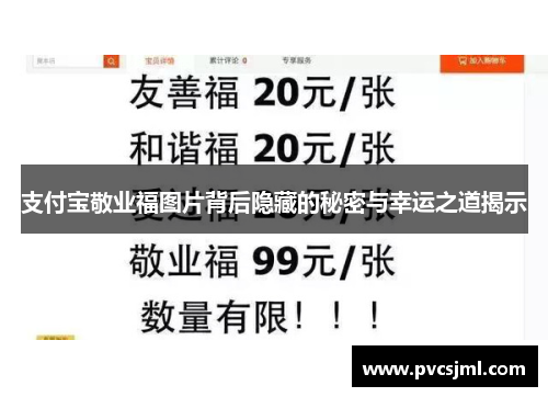 支付宝敬业福图片背后隐藏的秘密与幸运之道揭示